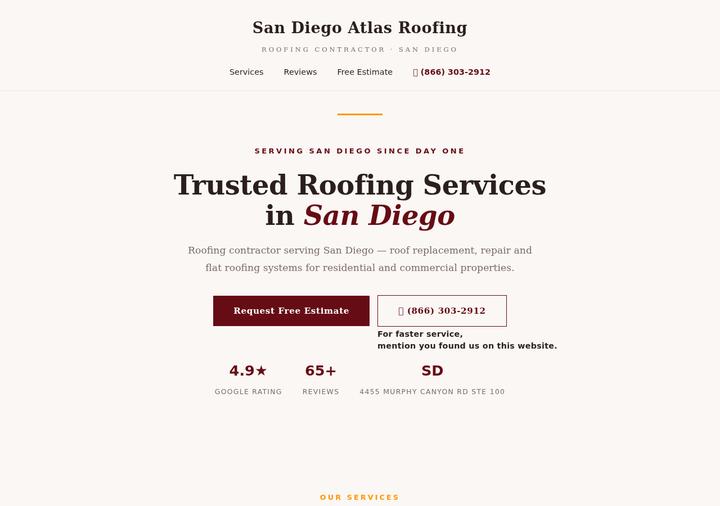 San Diego Atlas Roofing